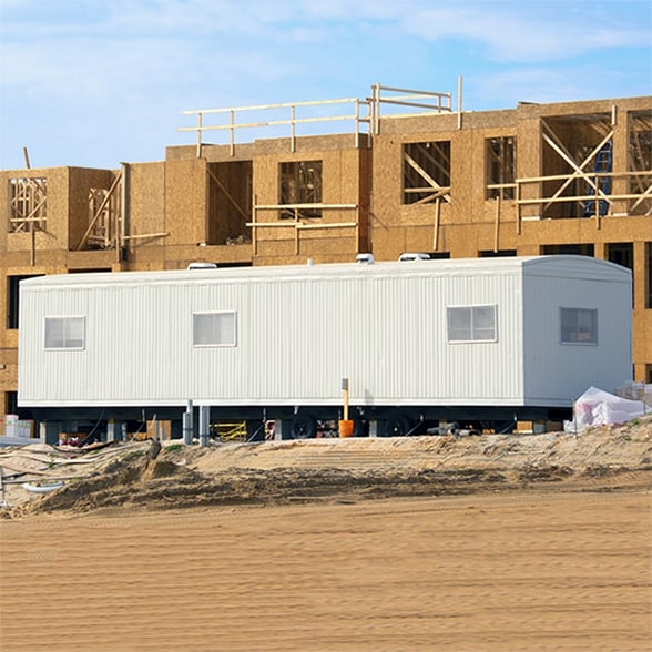 our construction & jobsite shower trailers are equipped with hot water, changing areas, and privacy features